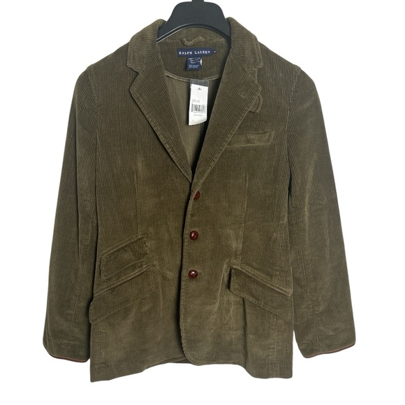 Ralph Lauren Vintage Country Heritage Corduroy Jacket Size 8